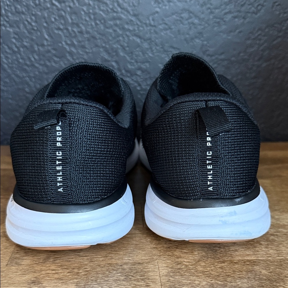 APL Jet Black Athletic Shoes Size 8 Women - Picture 6 of 8